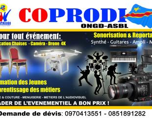 SERVICE DE REPORTAGE ET REALISATION EVENEMENTIEL